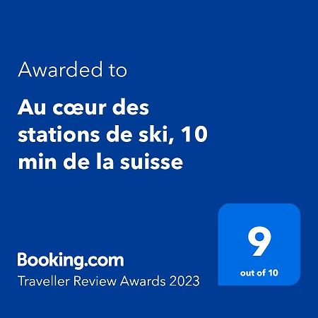 Au Coeur Des Stations De Ski, 10 Min De La Suisse Damprichard Bagian luar foto